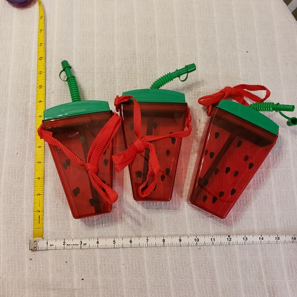 Watermelon tumblers with strap - Picture 2 of 4